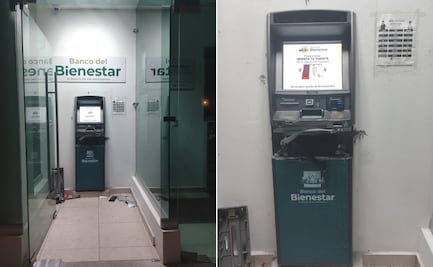 Intentan robar cajero del Banco Bienestar en Huichapan