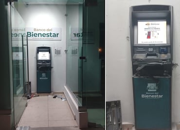 Intentan robar cajero del Banco Bienestar en Huichapan