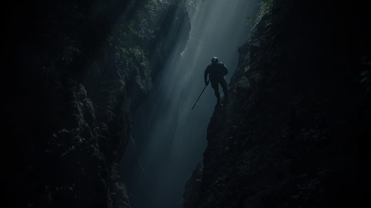 Protección Civil y Bomberos apoyaron para rescatar el cuerpo dentro de la barranca I Foto: Canva IA