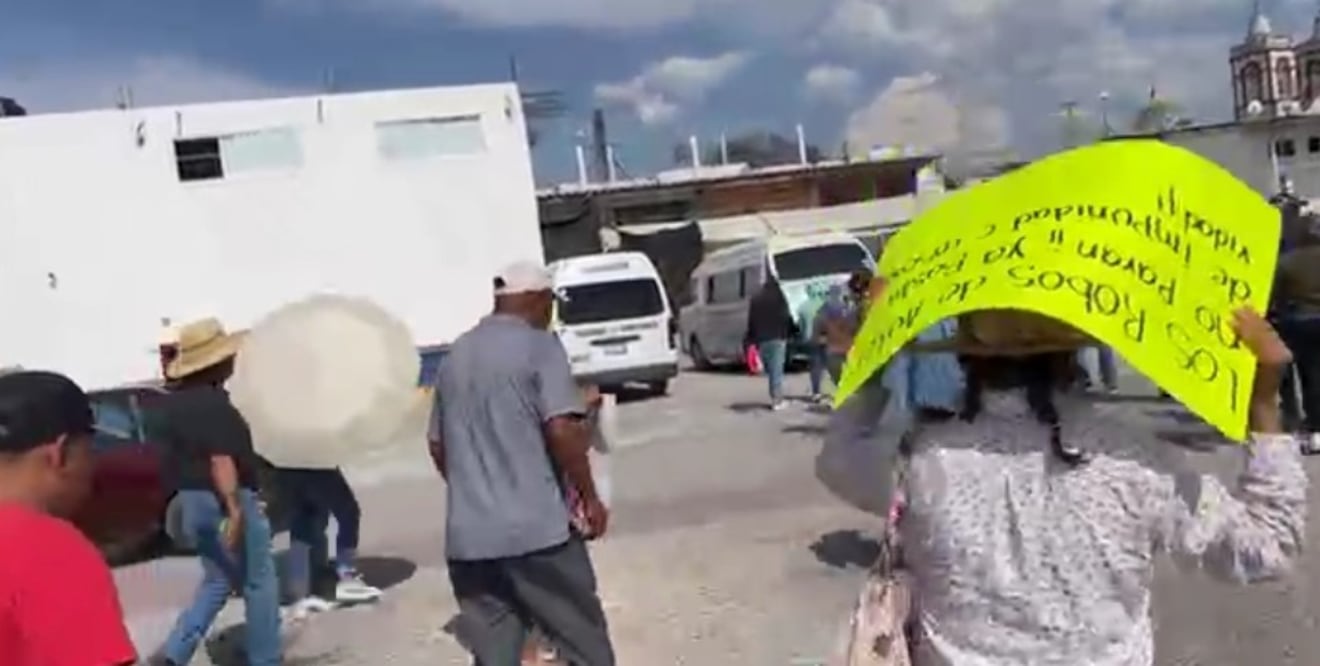 Habitantes de Ixmiquilpan alzan la voz por la inseguridad | Foto: especial