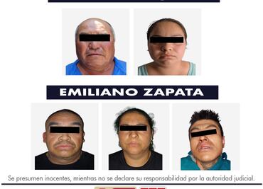 Decomisan drogas y armas en Metepec y Emiliano Zapata