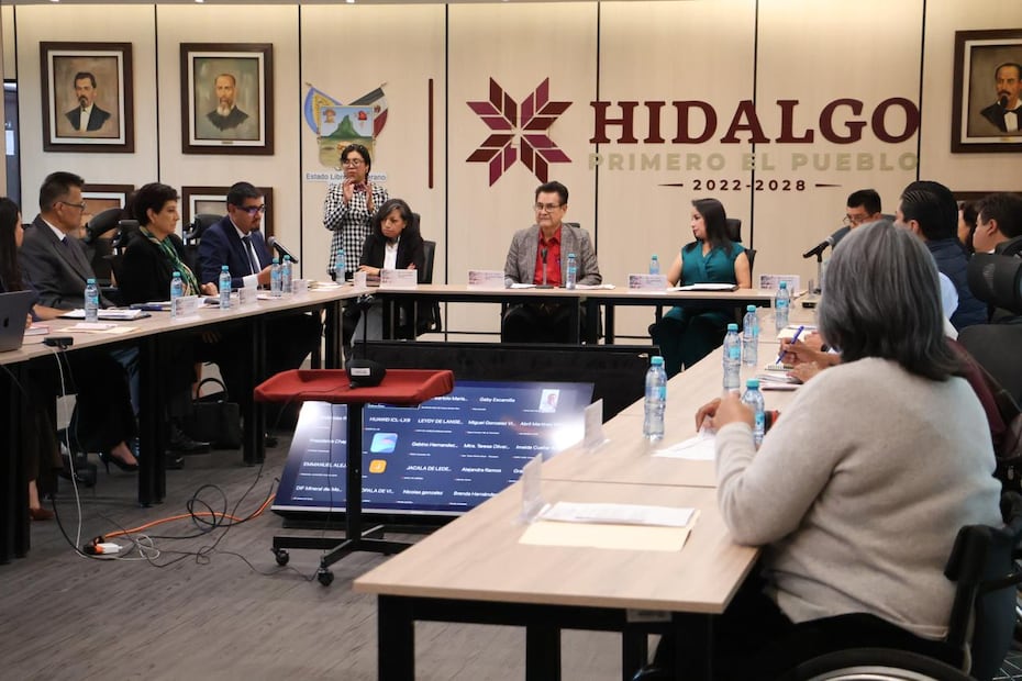 Primera sesión ordinaria del sistema estatal para la integración social de las personas con discapacidad I 
Fotos Luis Soriano