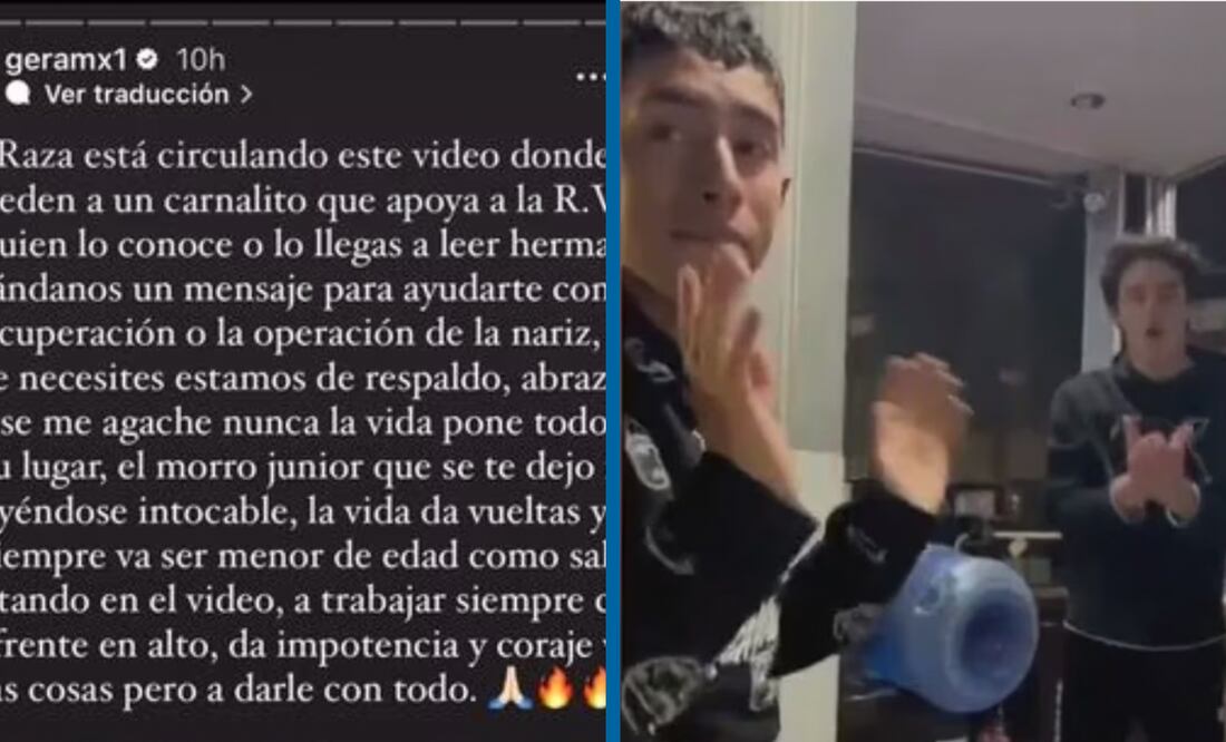 El compositor mandó un mensaje al agresor | Capturas de video