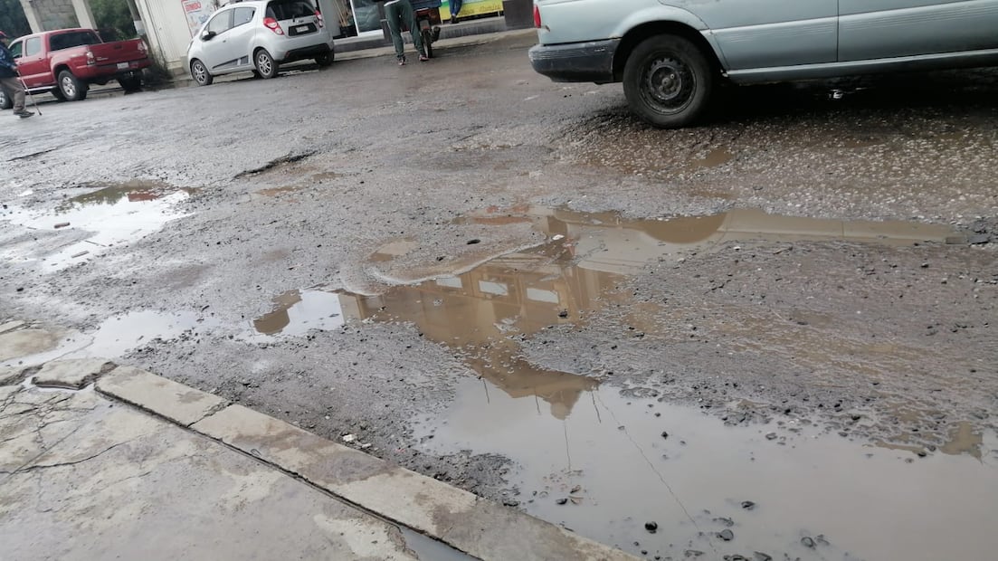 Tulancingo destina 6.8 millones de pesos para reforzar programa de bacheo | Foto: Grisel Lira