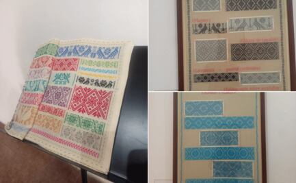 Exhiben bordado tradicional del Valle del Mezquital en Ixmiquilpan