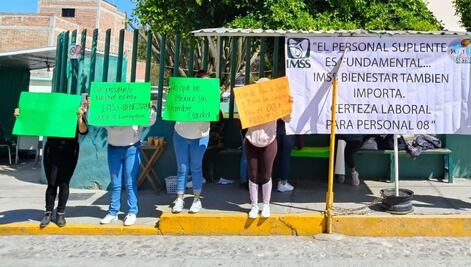 Continúan las manifestaciones en el sector salud