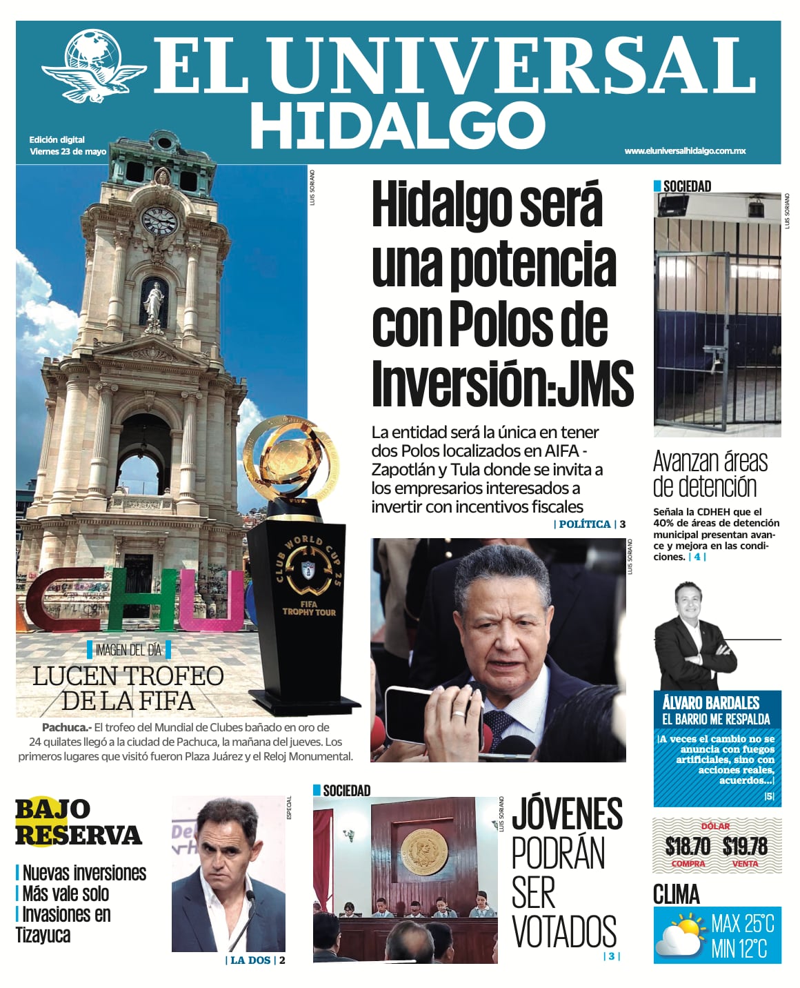 El Universal Hidalgo 230525