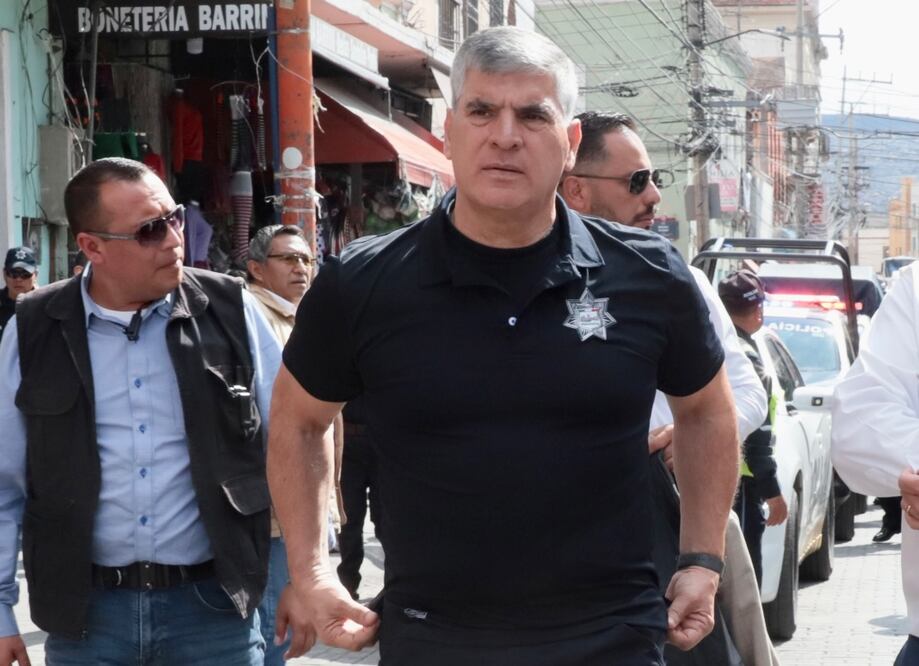 Juan Manuel Ayala Guarro, Secretario de Seguridad Pública de Pachuca I Foto: Luis Soriano