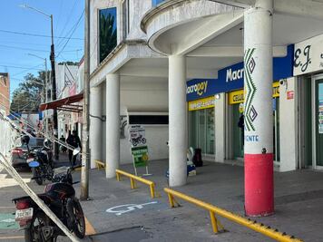 Asaltan tienda de celulares en pleno centro de Tizayuca