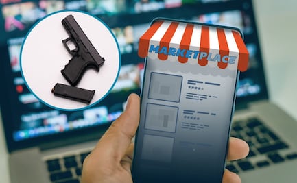 Buscan a traficantes que comercializaban armas en Facebook Market