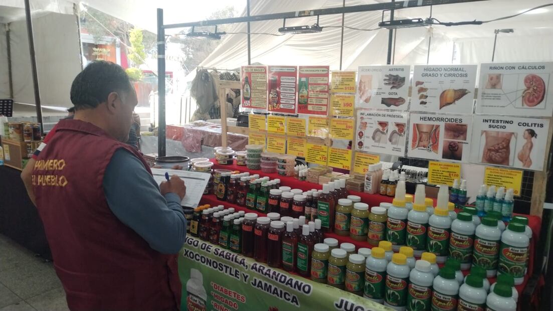 Refuerzan vigilancia sanitaria en Hidalgo contra la venta de “productos milagro” | Foto: SSH