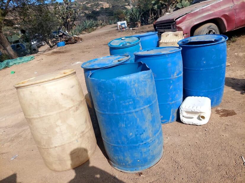 Durante cateo en Singuilucan, decomisan inmuebles y material ilícito | Foto: Especial