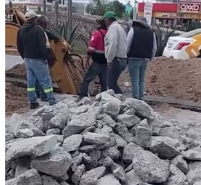 Trabajos de la CAAMTH generan fuga y dejan sin agua a vecinos en Tizayuca