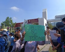 Galería: ¡Cubitos no se vende, se defiende! Marchan en Pachuca para salvar el cerro de la urbanización