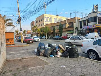 Falla recolección de basura en algunas zonas de Pachuca