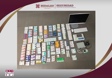 SSPH detiene a cuatro personas por robo a consultorios médicos en Pachuca y Actopan