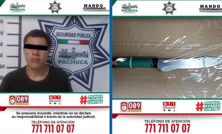 Policía de Pachuca detiene a hombre por intento de asalto a transeúnte