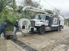 Conagua beneficia a miles en Orizatlán con limpieza y abasto de agua