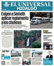 Portada El Universal Hidalgo 24/06/25