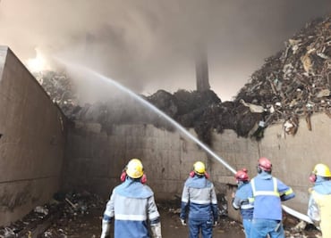 Explosión e incendio en planta Gerdau-Corsa en Ciudad Sahagún provoca evacuaciones