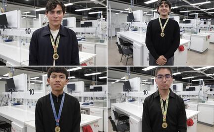 Hidalgo brilla en Química: estudiantes regresan con cuatro medallas nacionales