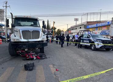 Motociclista de la SSC pierde la vida tras choque durante servicio en Tizayuca