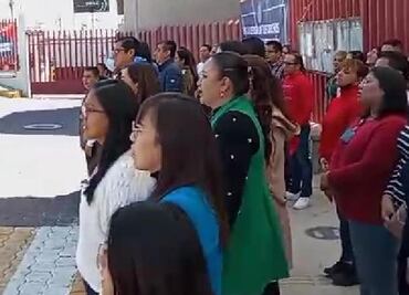 Sindicalizados del Poder Judicial se manifiestan por recorte