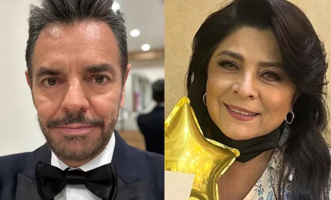 Eugenio Derbez y Victoria Ruffo. Foto: Instagram oficial.