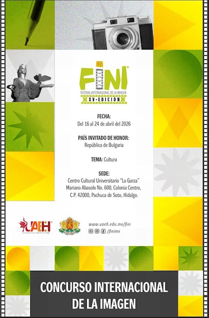 UAEH abre convocatoria del Concurso FINI 2026 con temática “Cultura” | Cortesía: UAEH