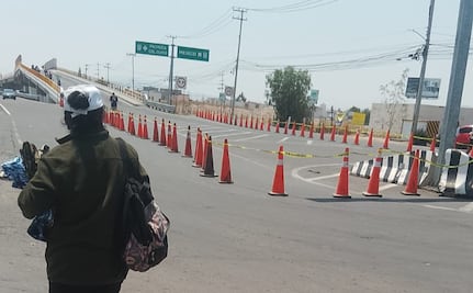 Cierran puente vehicular en Tizayuca por rehabilitación