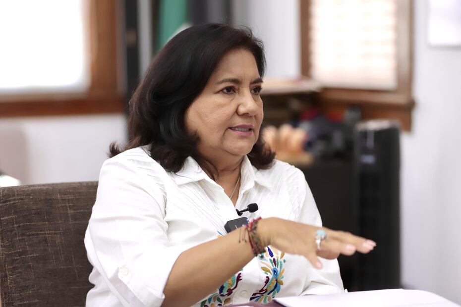 Edda Vite Ramos, presidenta del Patronato del Sistema DIF de Hidalgo I Foto: Luis Soriano