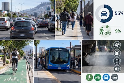 Automóvil particular concentra 55% de los viajes en Pachuca: IMIP