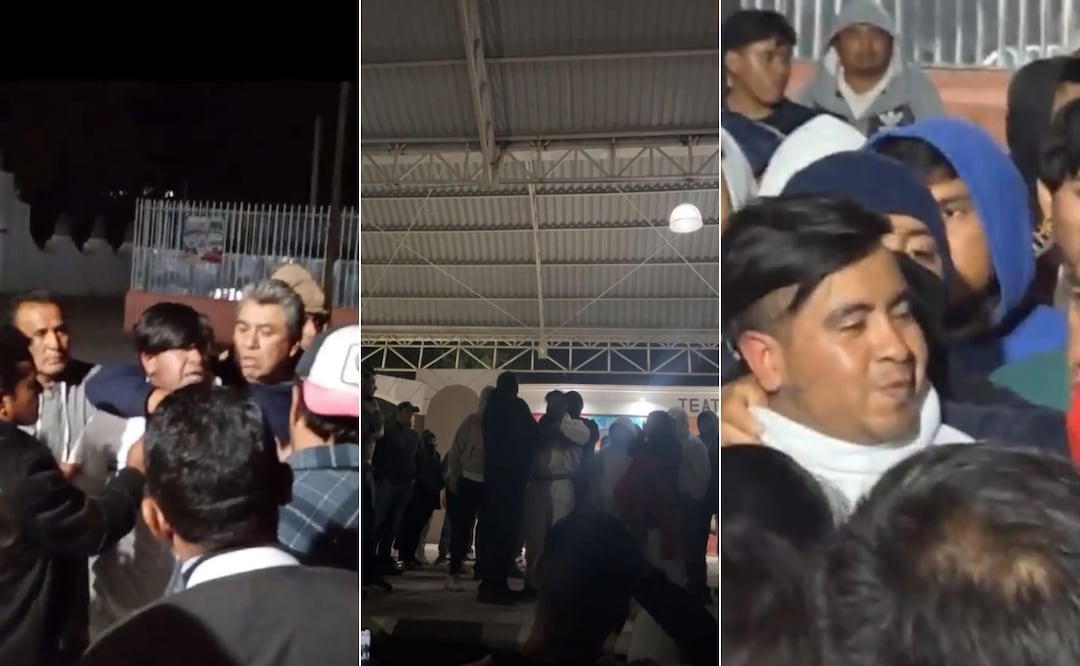 Alrededor de 300 personas, se han reunido en el teatro de Santa María Amajac, del municipio de Atotonilco el Grande I Foto: Especial