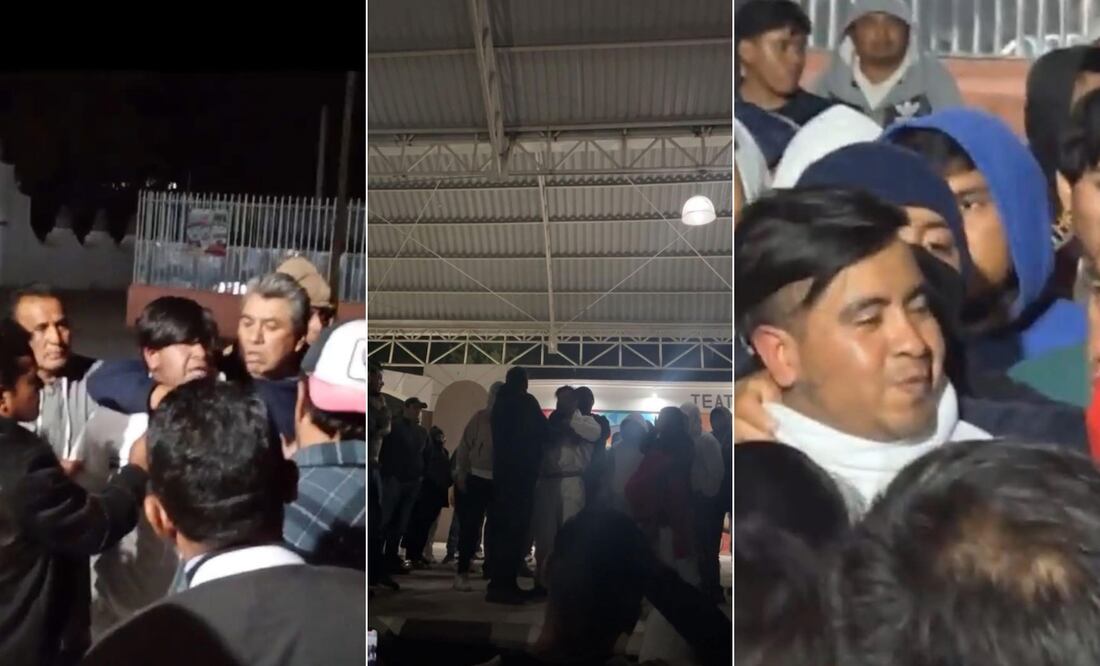 Alrededor de 300 personas, se han reunido en el teatro de Santa María Amajac, del municipio de Atotonilco el Grande I Foto: Especial