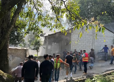 Explosión en polvorín de Jaltocán deja un herido y causa movilización de emergencia