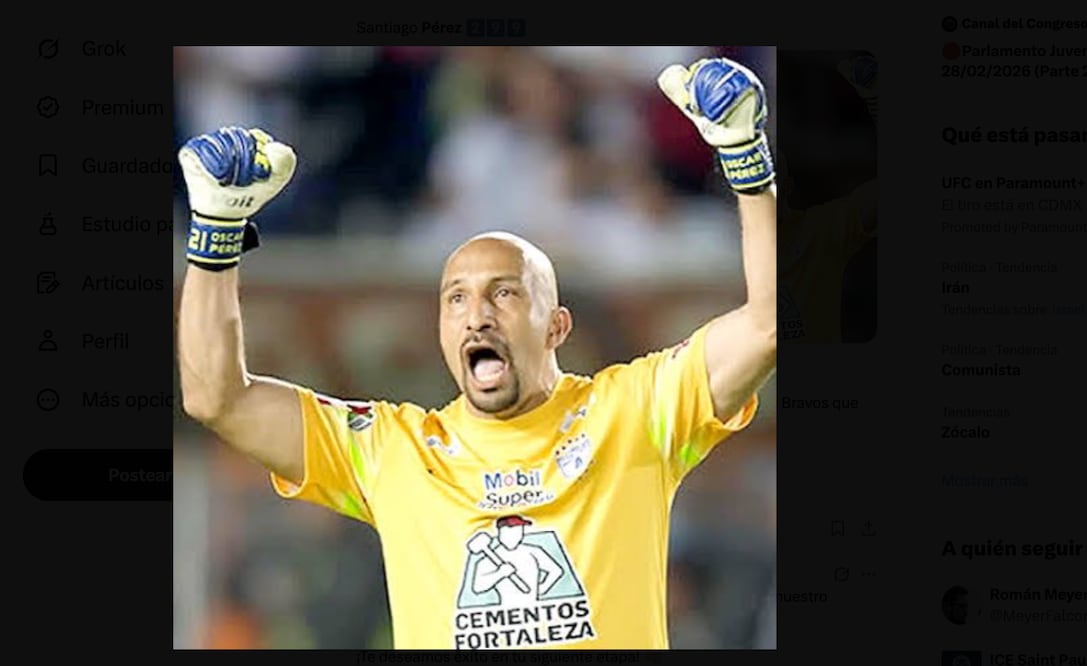 Oscar Pérez I Foto: @Tuzos