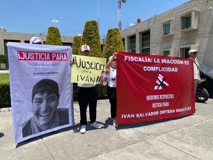 Tras la muerte de Iván en Ciudad Sahagún, familiares se manifiestan por falta de avances en la investigación