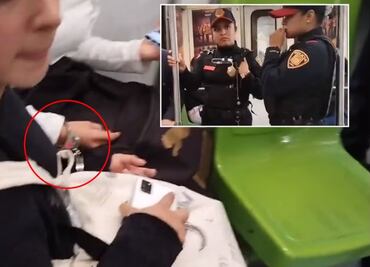 VIDEO. Esposan, graban y amenazan a jóvenes por quedarse dormidas en Metro
