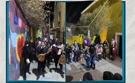 Pachuca se llena de alegría con la Callejoneada Navideña del Barrio El Arbolito