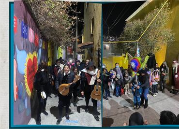 Pachuca se llena de alegría con la Callejoneada Navideña del Barrio El Arbolito