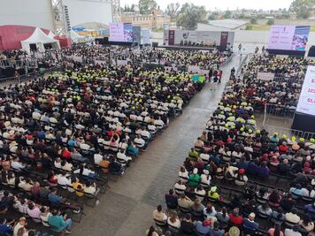 Sheinbaum destaca programas sociales y obras en Hidalgo