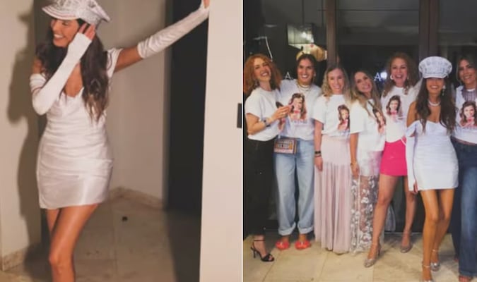 Karla Díaz celebra su despedida de soltera; le dan la sorpresa integrantes de JNS, OV7 y Kabah 