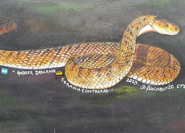 Indignación en Ixmiquilpan por eliminación de firma de artista local en mural colectivo