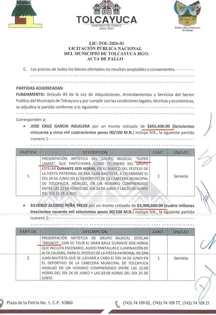 Cuesta 5 mdp al erario público presentación de Bronco en la Feria de Tolcayuca | Captura de pantalla