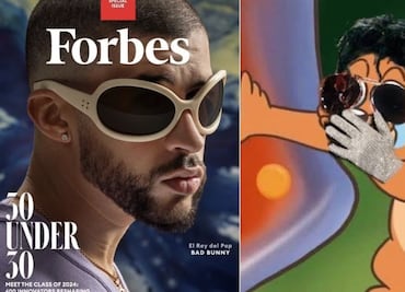 Forbes nombra a Bad Bunny "Rey del Pop" y fans reaccionan con memes