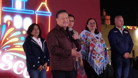 Julio Menchaca inaugura Feria San Francisco Pachuca 