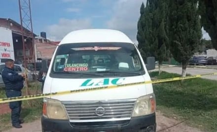 Muere pasajero en colectiva de Cuautepec tras sufrir complicaciones de salud