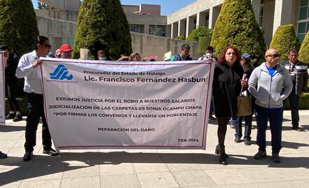 Exigen judicialización de carpeta contra líder sindical de salud