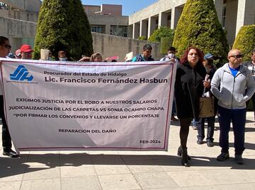 Exigen judicialización de carpeta contra líder sindical de salud