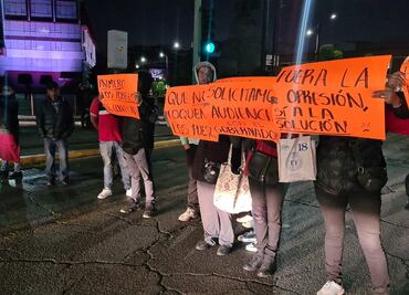 Protestaron voceadores ambulantes; piden espacios fijos